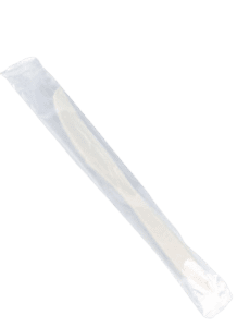 Emerald Biodegradable Knife in Compostable Wrapping