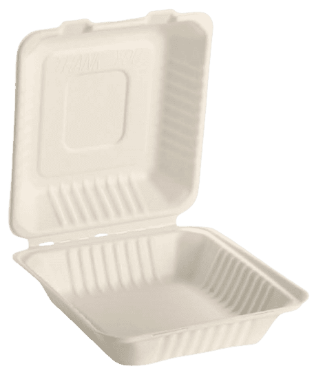 Emerald Compostable 8 Inch Clamshell