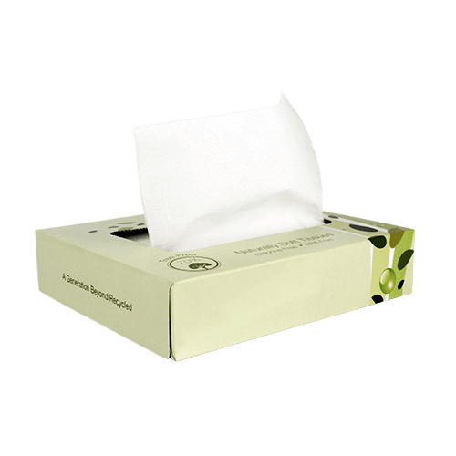 Emerald Tree-Free Travler Box Facial Tissue